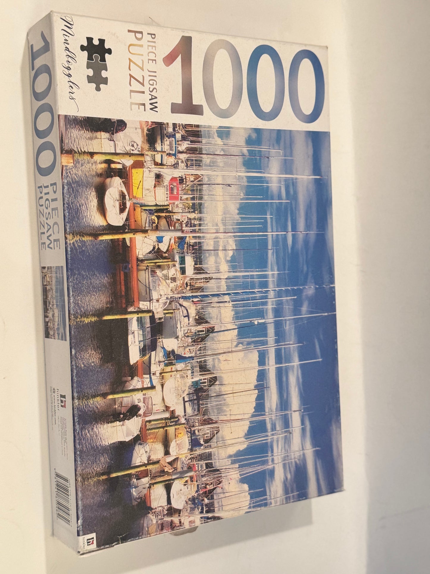 Mind Boggler’s 1000pc Marina Puzzle – Sailboats Scene