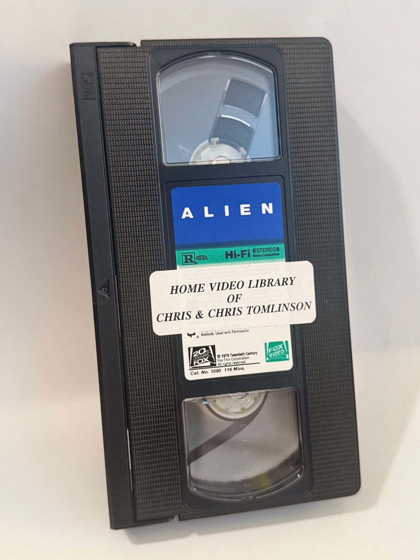 Alien VHS Tape – 1979 Sci-Fi Horror – Collector’s Pick