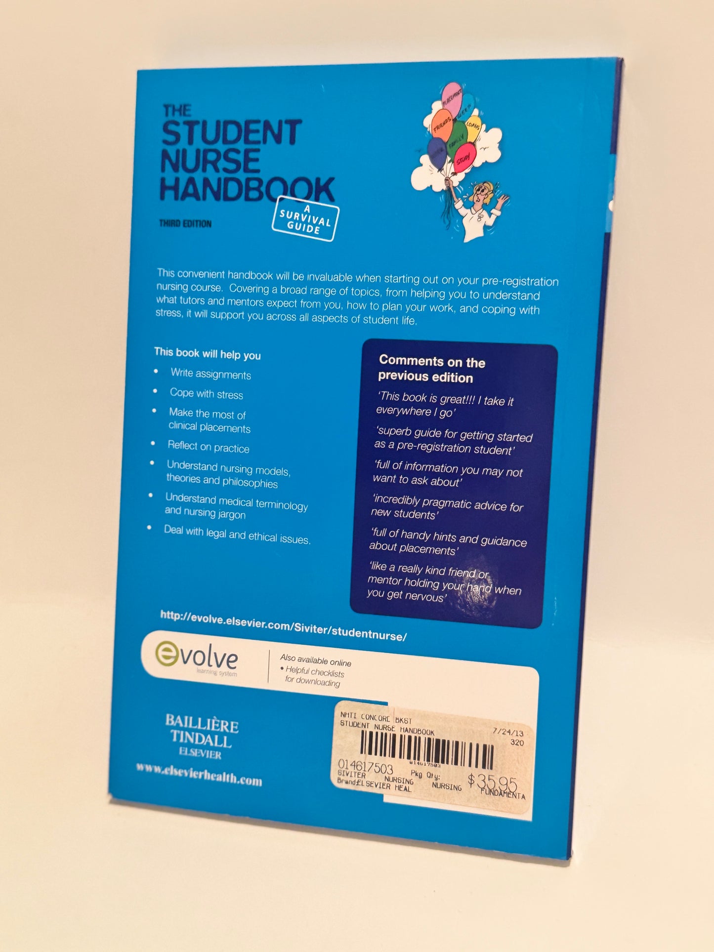 The Student Nurse Handbook: A Survival Guide by Bethann Siviter