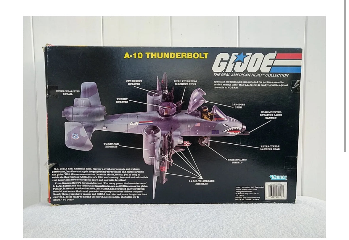 Gi joe 1997 a-10 thunderbolt toys r us exclusive