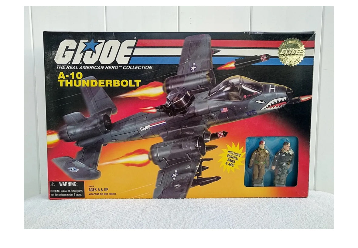 Gi joe 1997 a-10 thunderbolt toys r us exclusive