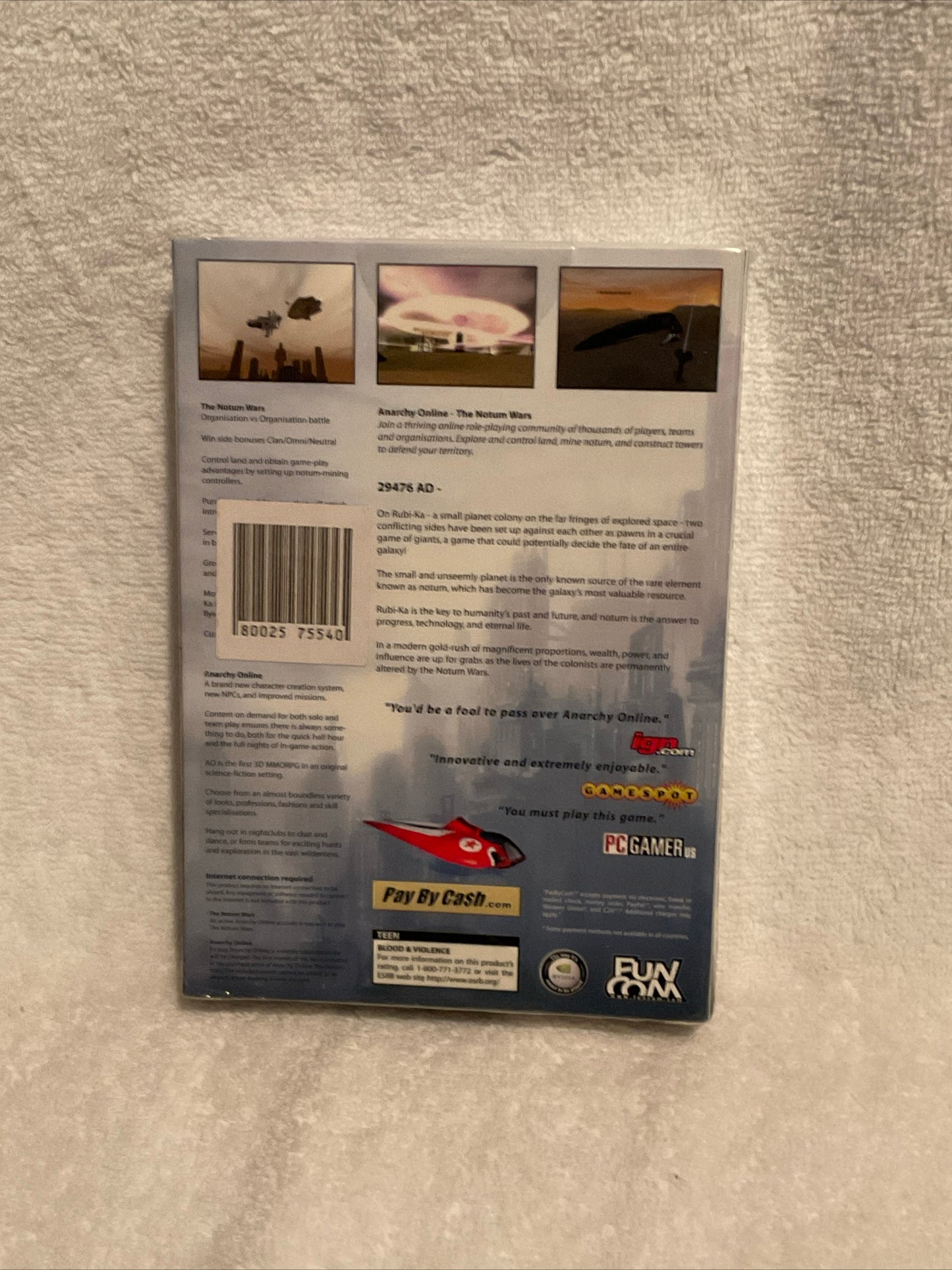 Notum Wars PC Game - Epic Sci-Fi Adventure