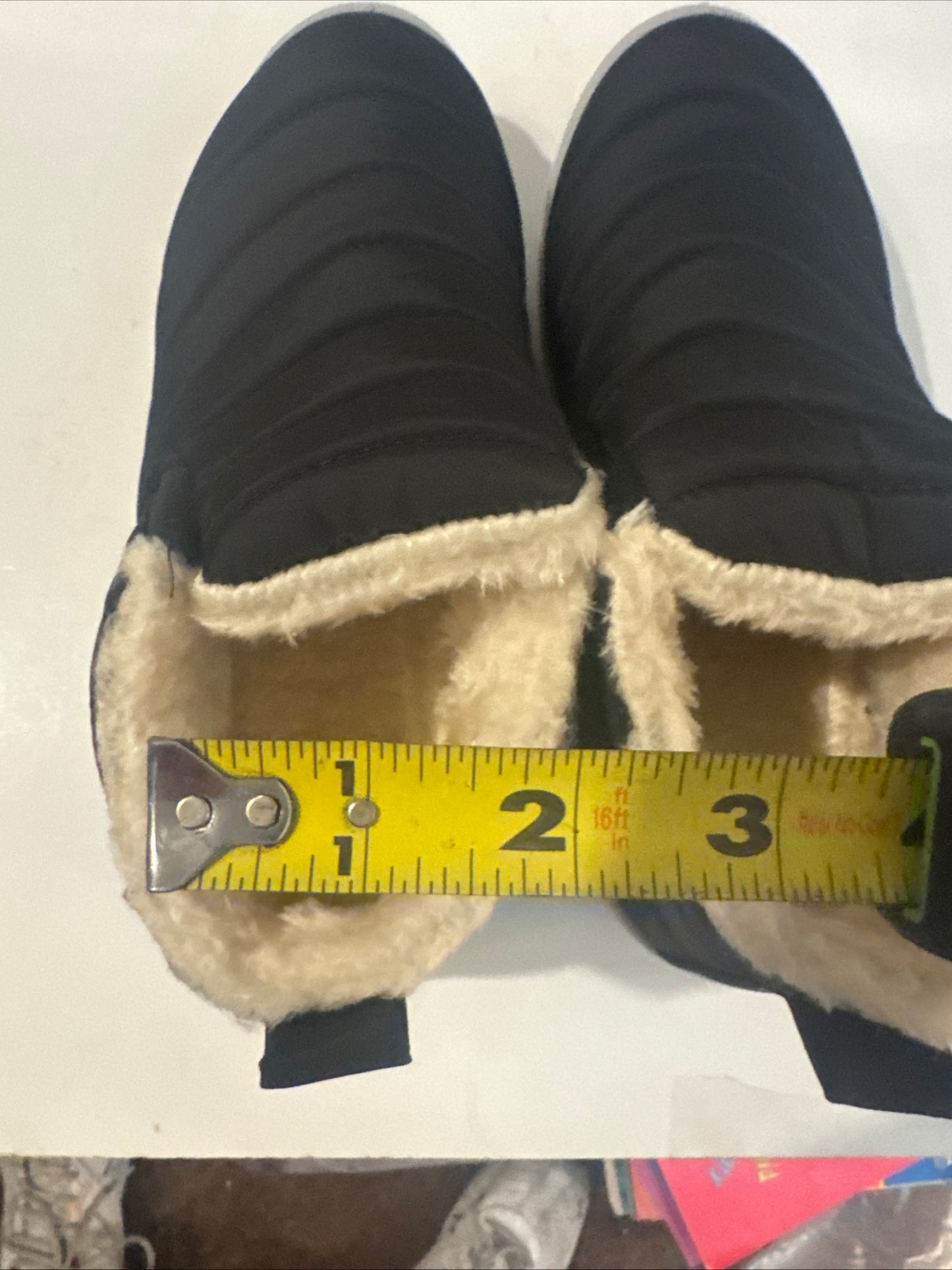 Quilted Winter Slippers – Faux Fur Lined, Slip-On Comfort
