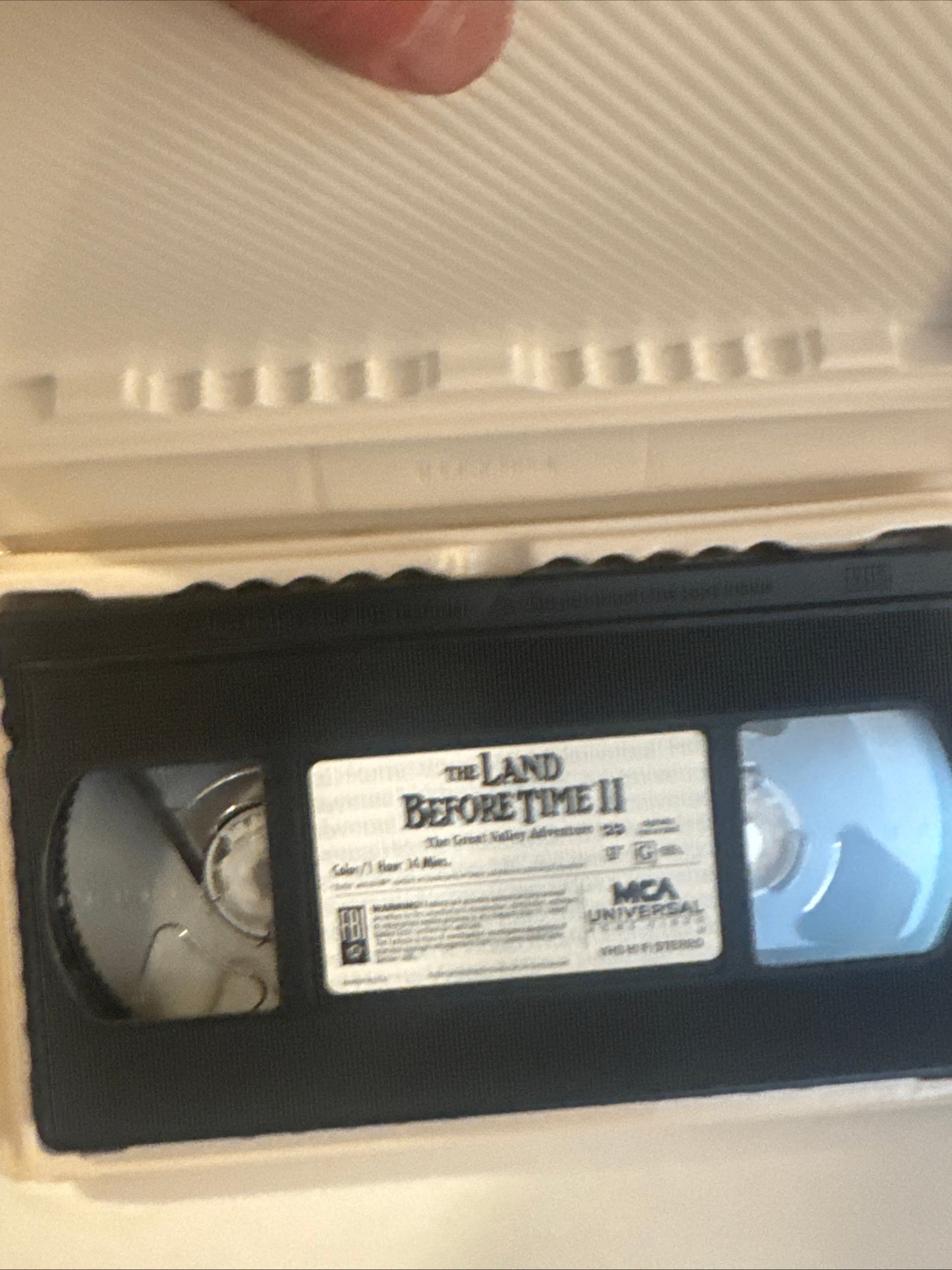 Land Before Time II VHS | Great Valley Adventure | MCA Hi‑Fi