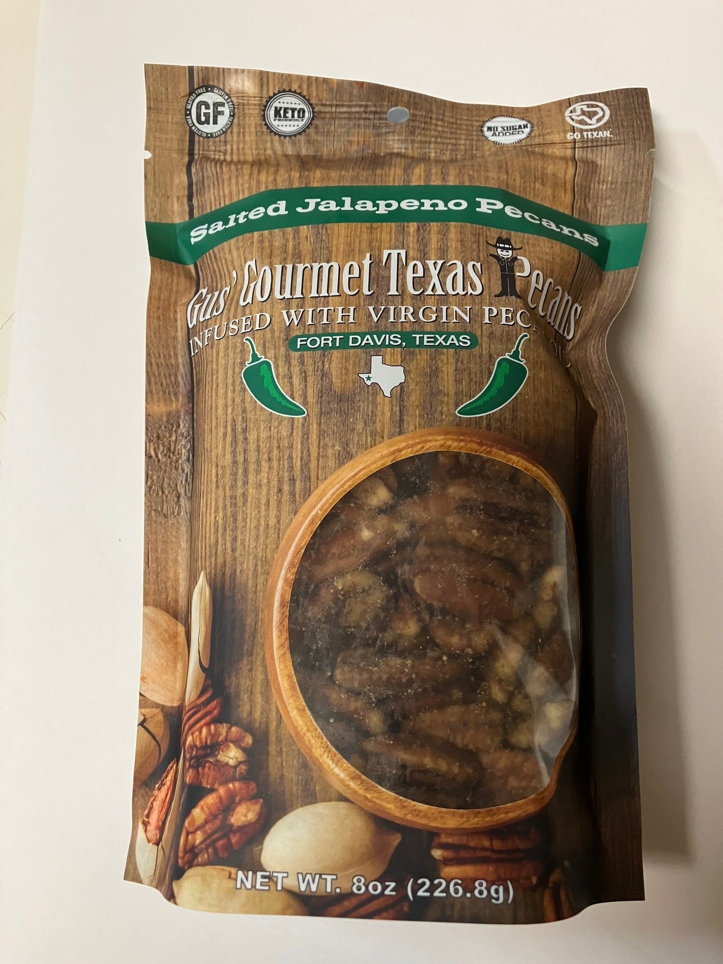 Jalapeño Salted Pecans
