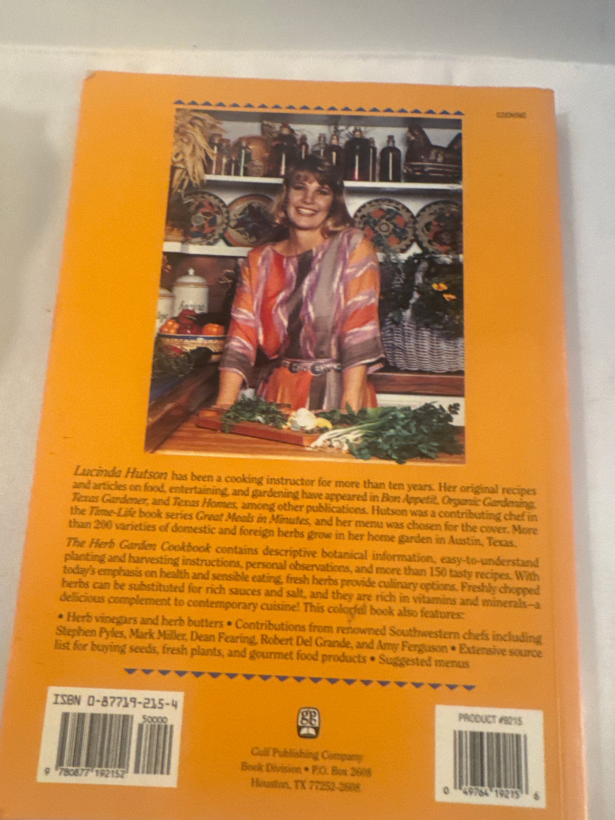 The Herb Garden Cookbook by Lucinda Hutson - Herb Recipes & Garden Guide