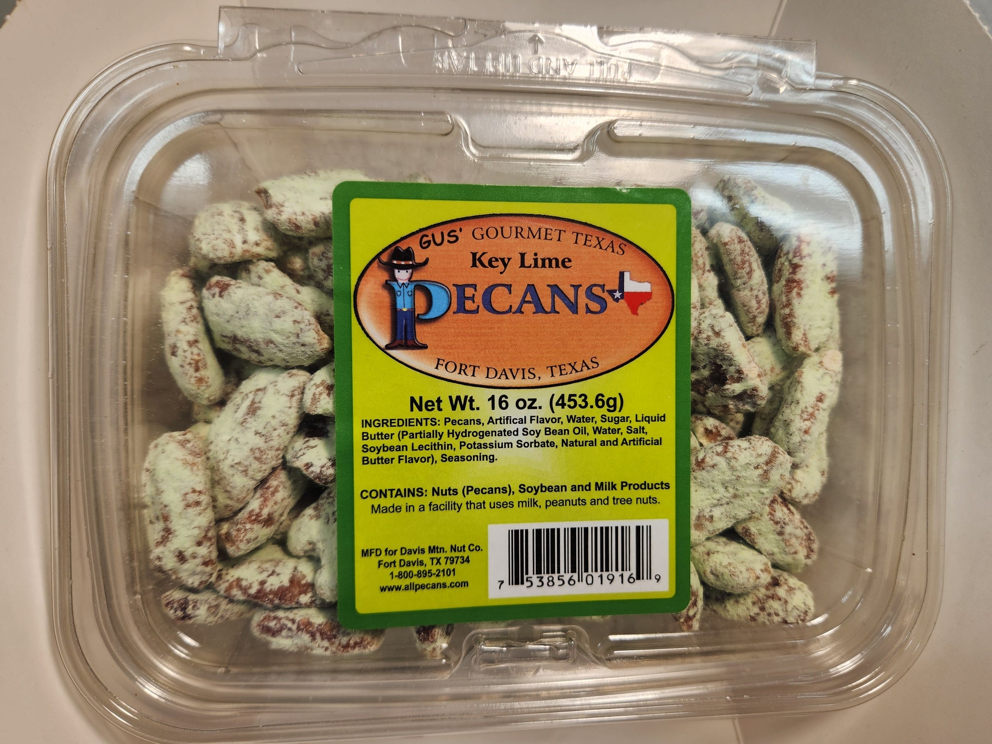 1 lb. Key Lime Pecans