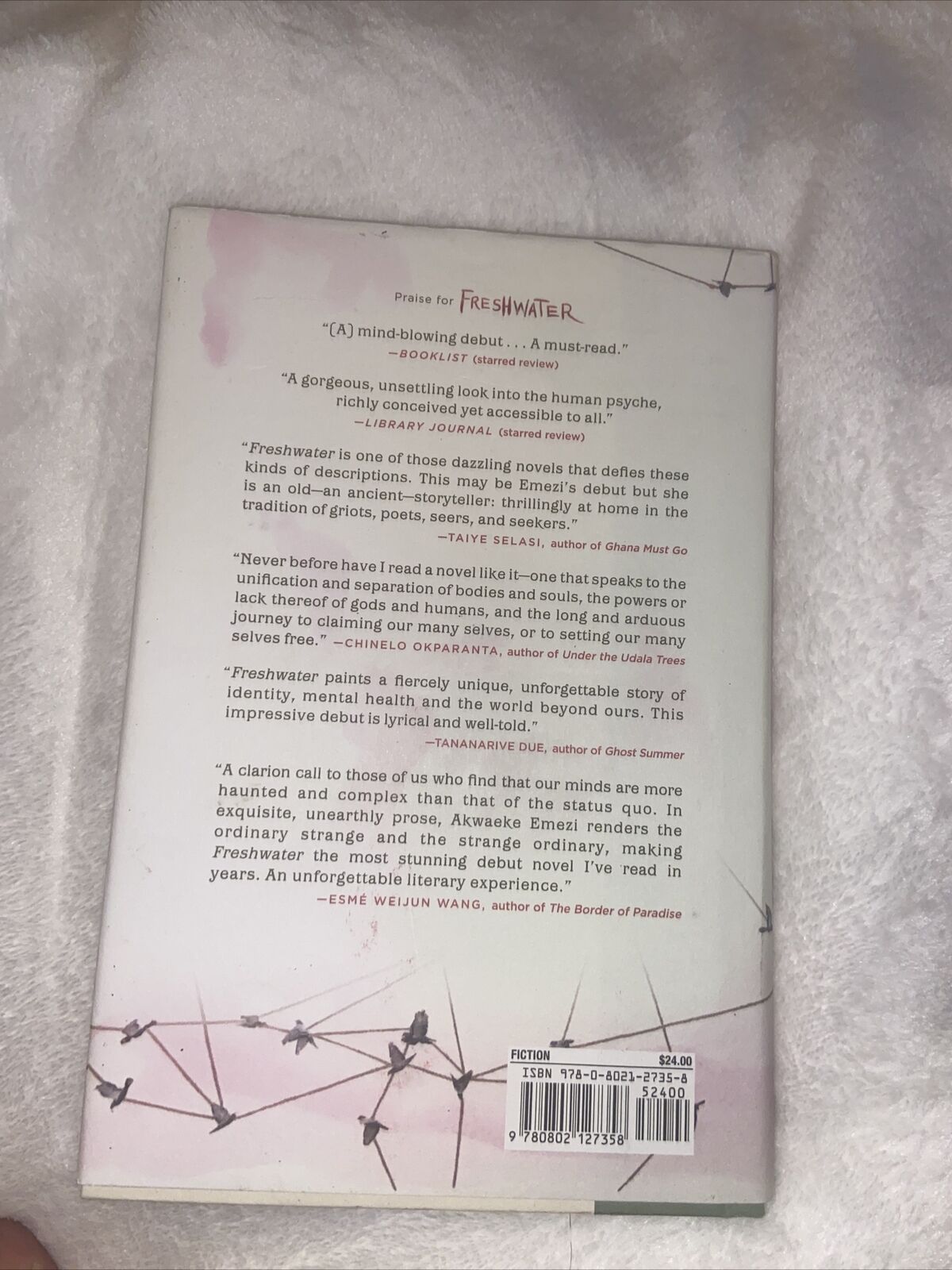 Freshwater Hardcover A Novel by Emezi Akwaeke