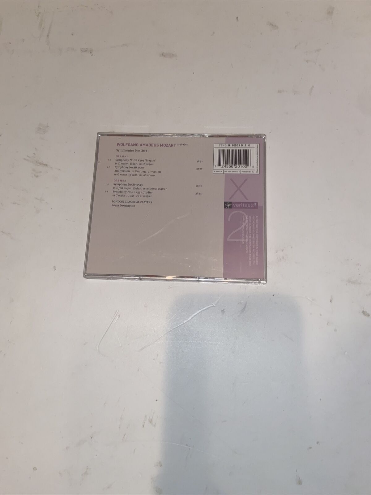 Mozart: Symphonies Nos. 38-41 - CD SNVG