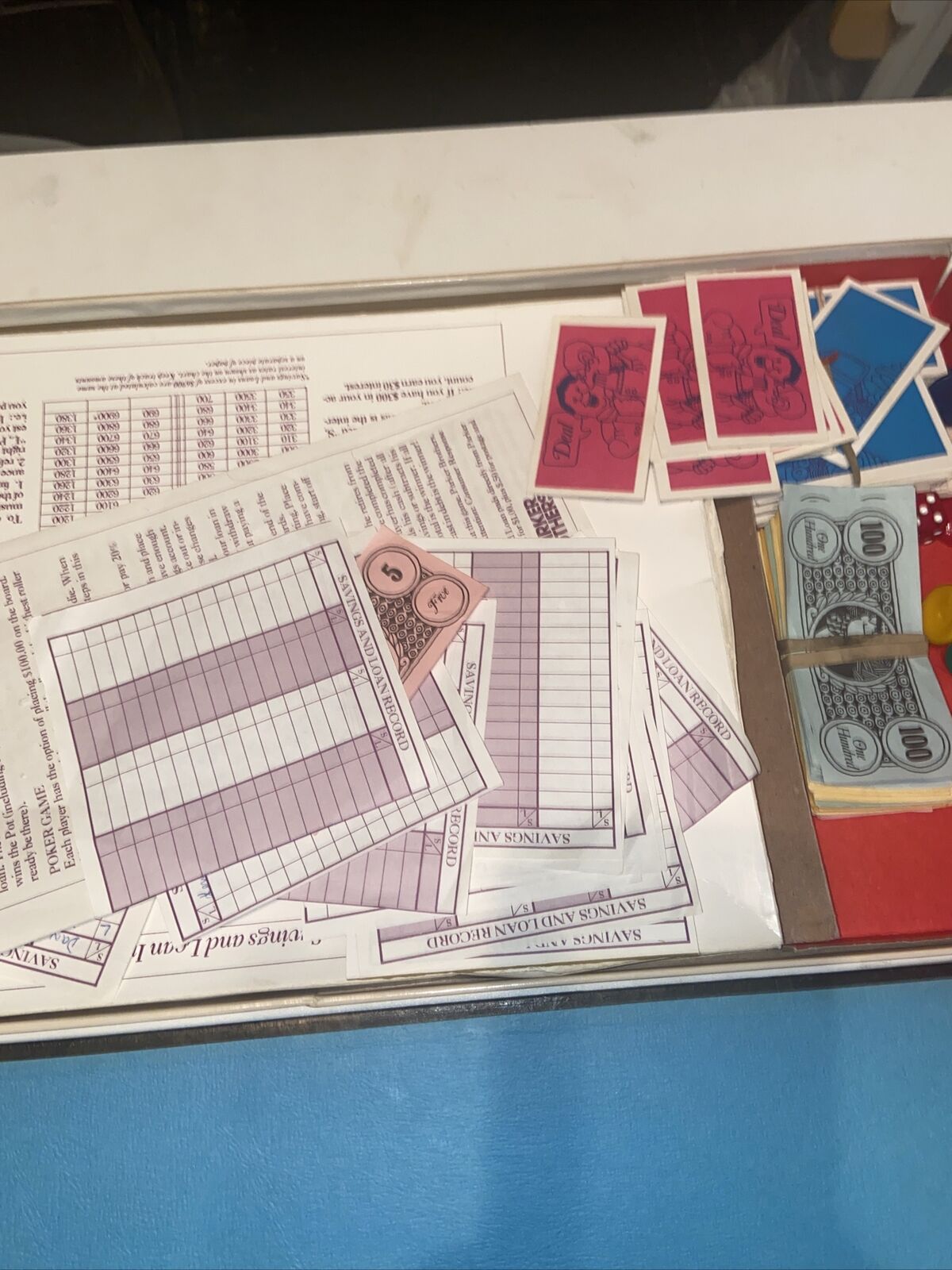 Parker Brothers board game pay day