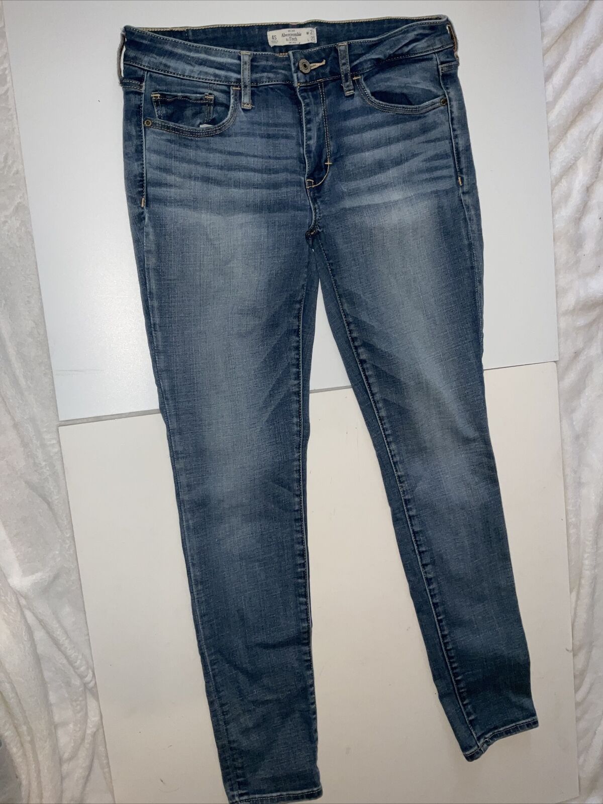 Abercrombie Fitch Skinny Fit Blue Denim w 27 L29