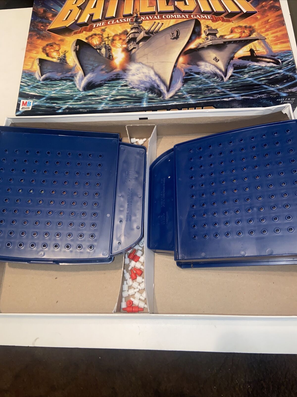 Vintage 1998 Battleship Board Game Milton Bradley Hasbro Complete