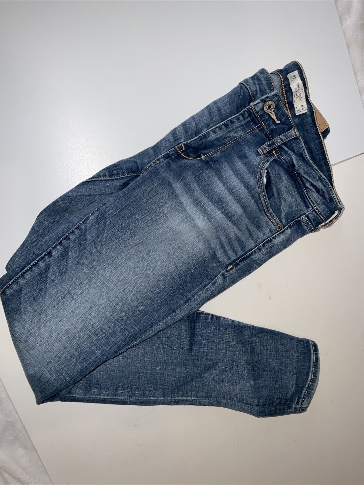 Abercrombie Fitch Skinny Fit Blue Denim w 27 L29