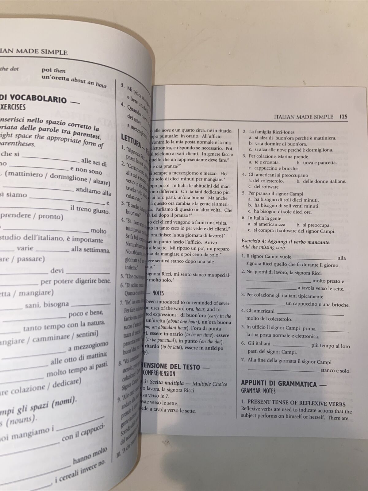 Italian Made Simple: Revised and Updated (Paperback or Softback)