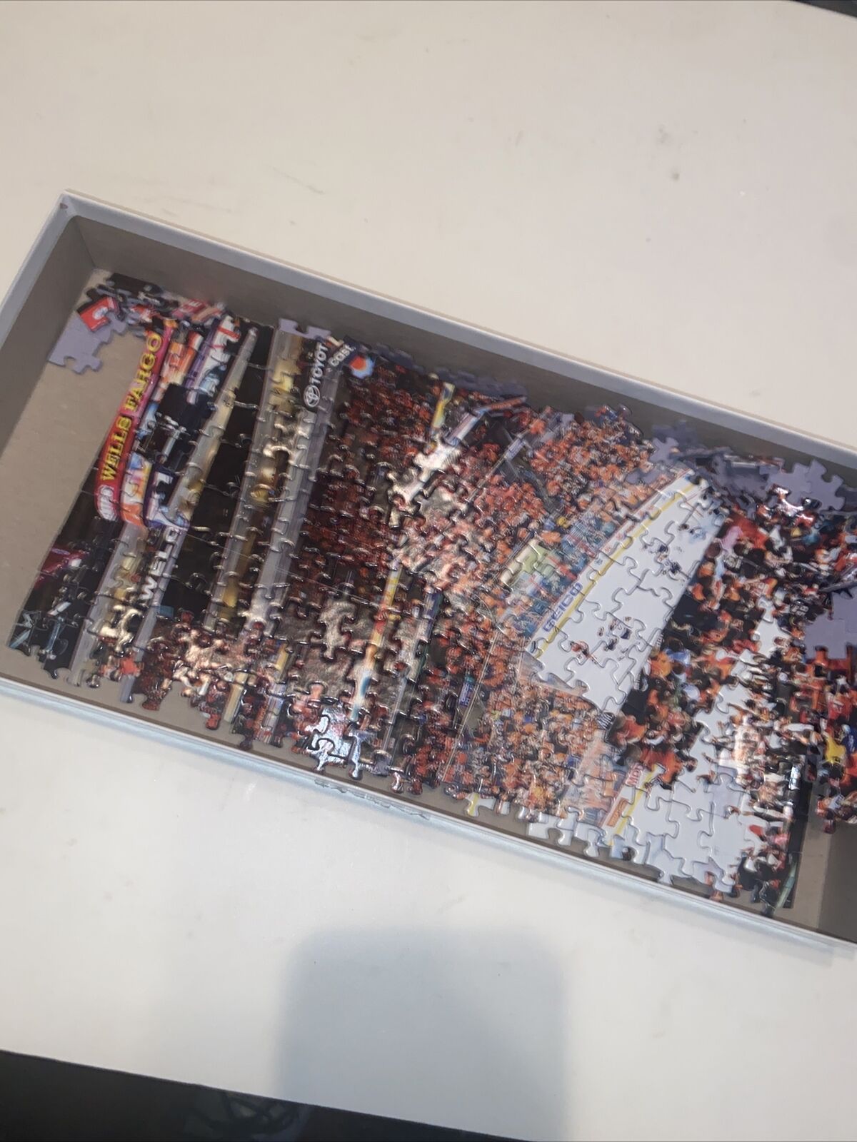 PHILADELPHIA FLYERS PANORAMIC JIGSAW PUZZLE 1000 PC NHL WELLS FARGO CENTER