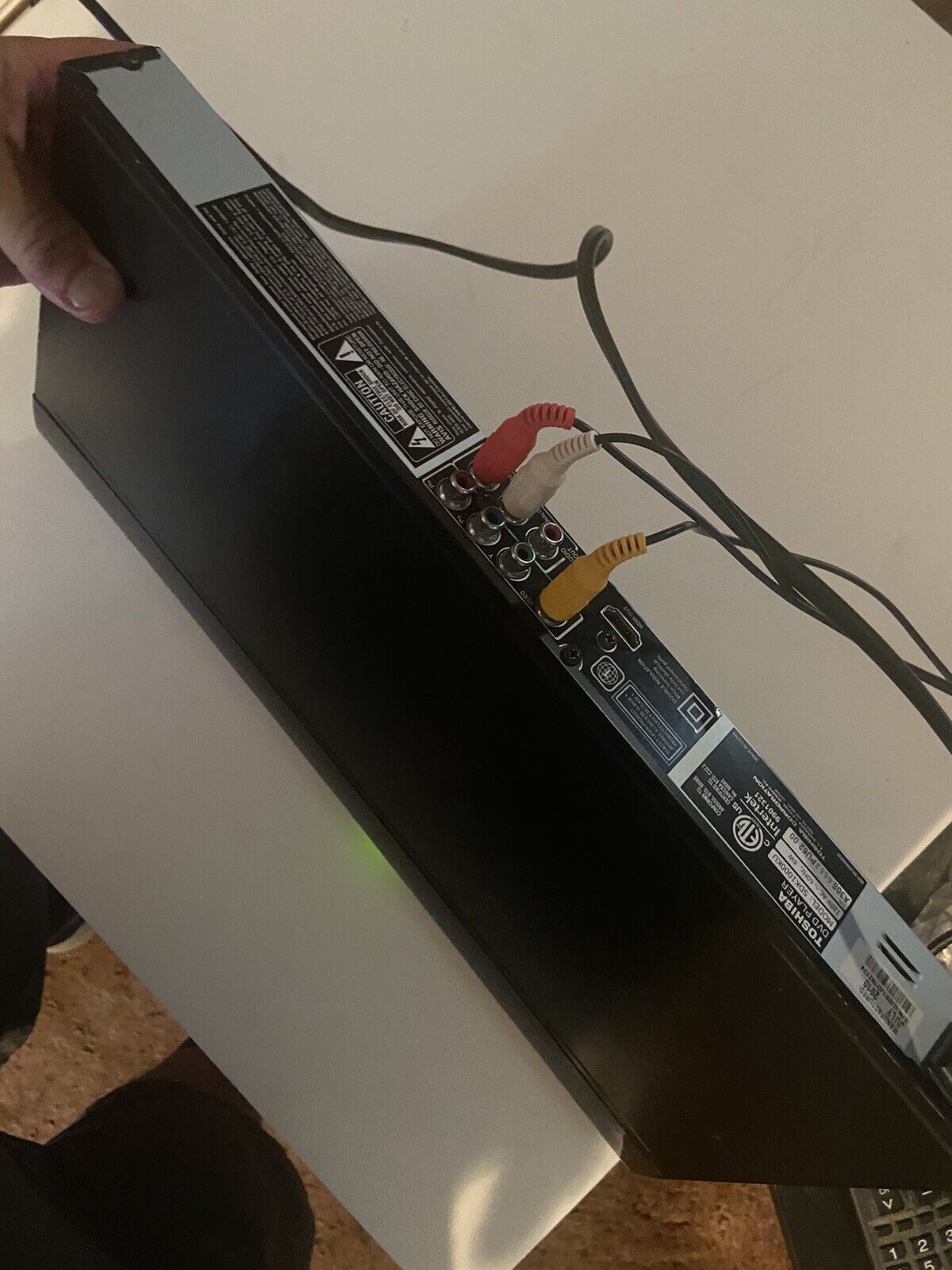 Toshiba DVD Player w 1080p Upconversion SDK1000KU With Remote a