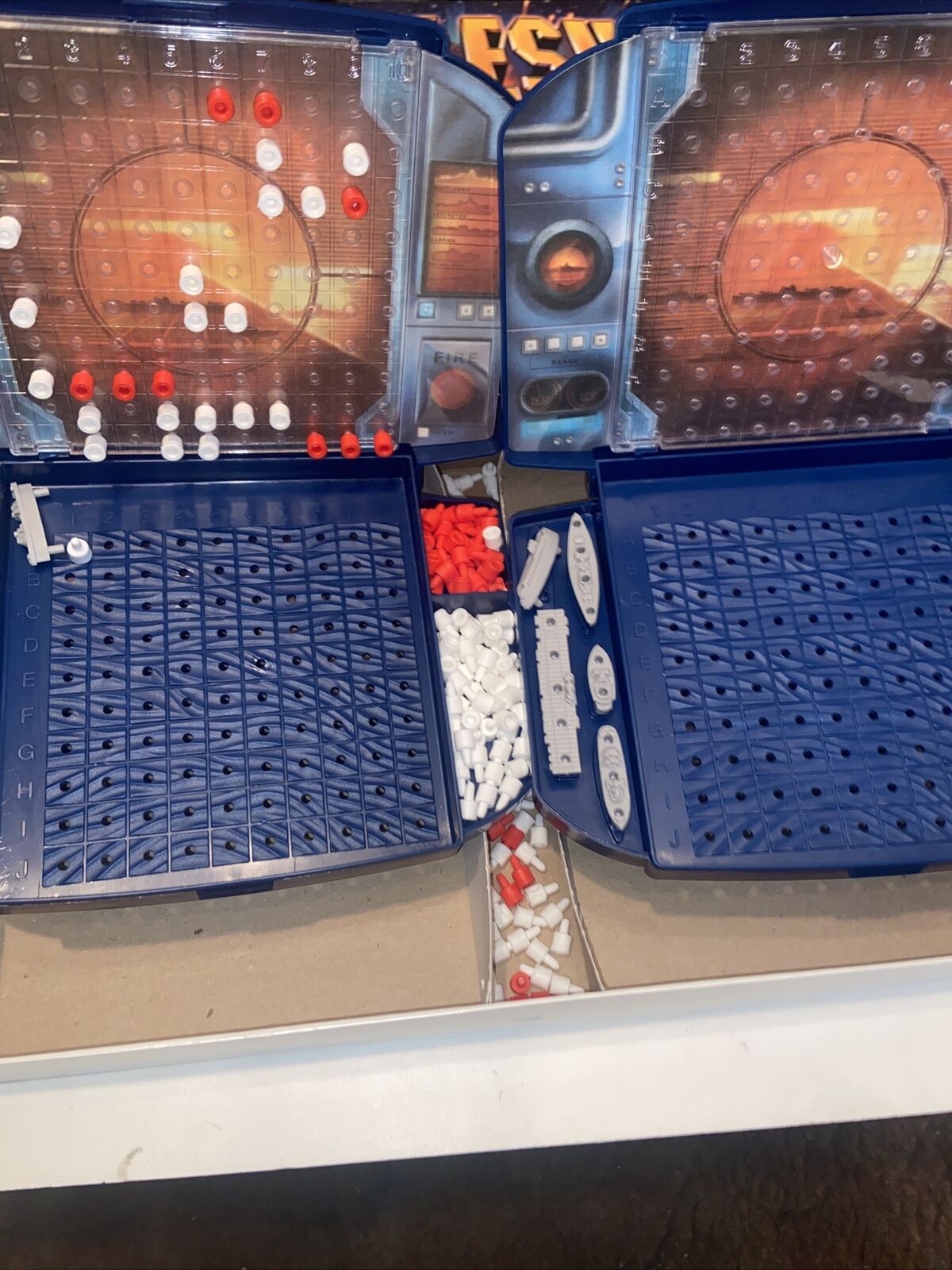 Vintage 1998 Battleship Board Game Milton Bradley Hasbro Complete