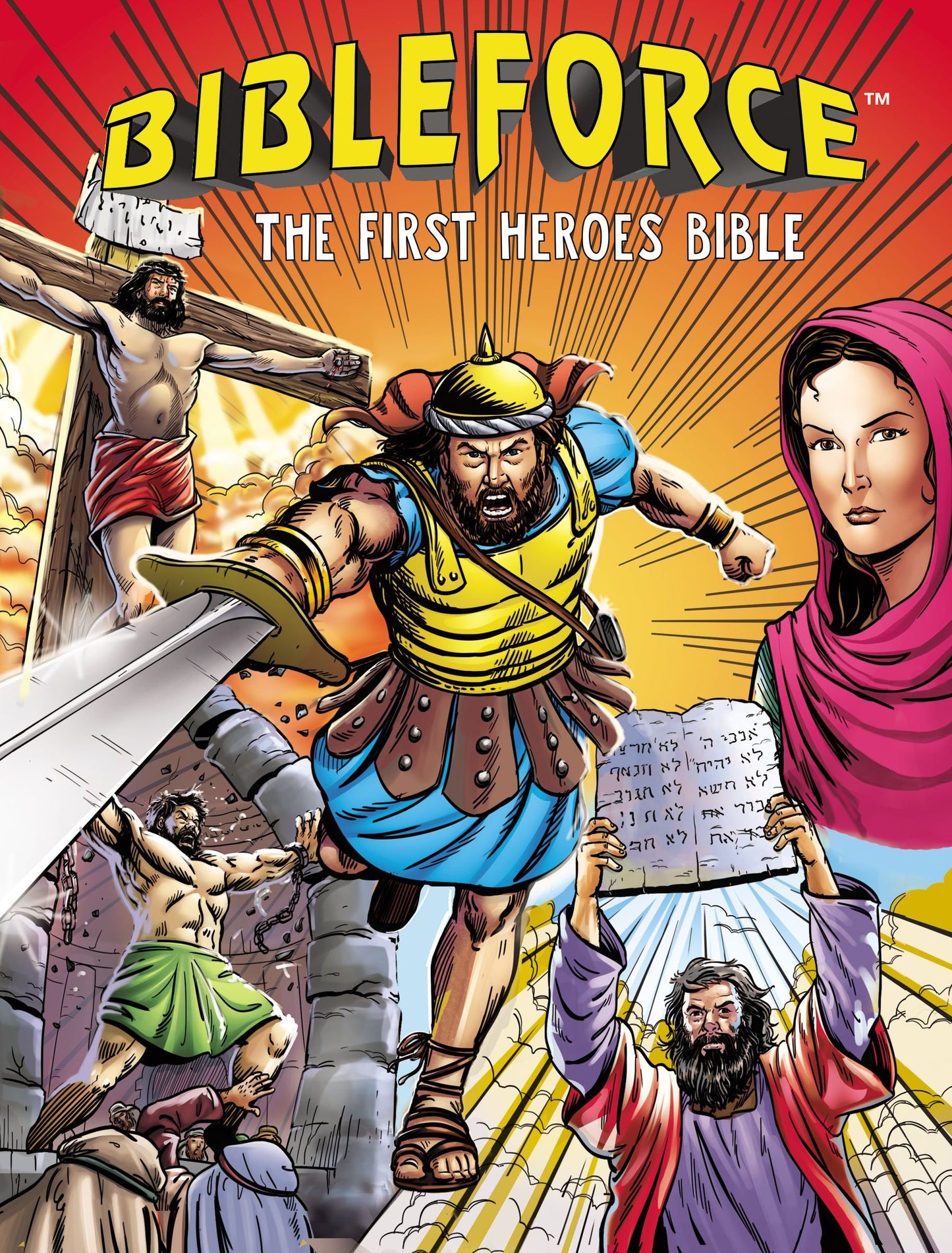 BibleForce: The First Heroes Bible Emmerson, Janice