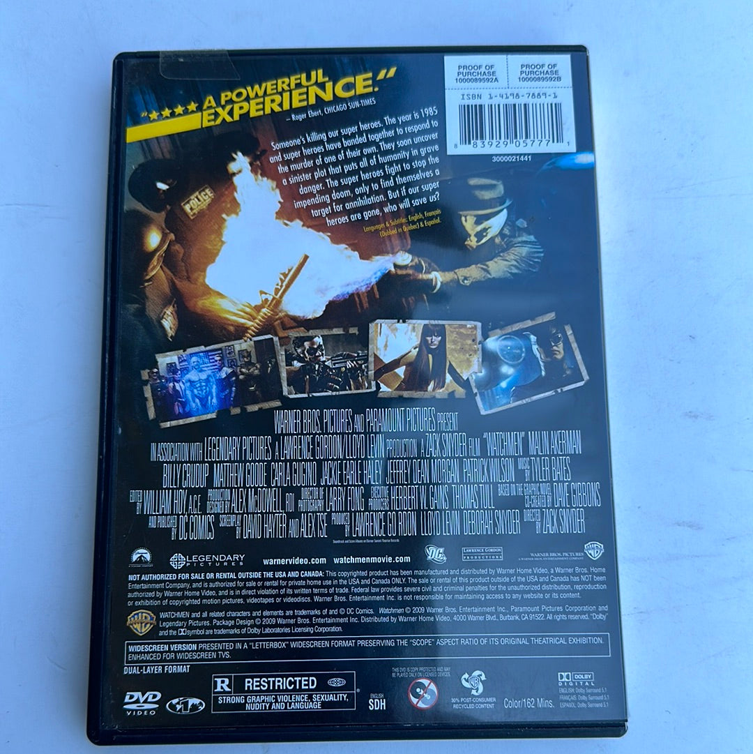 Watchmen, widescreen, edition