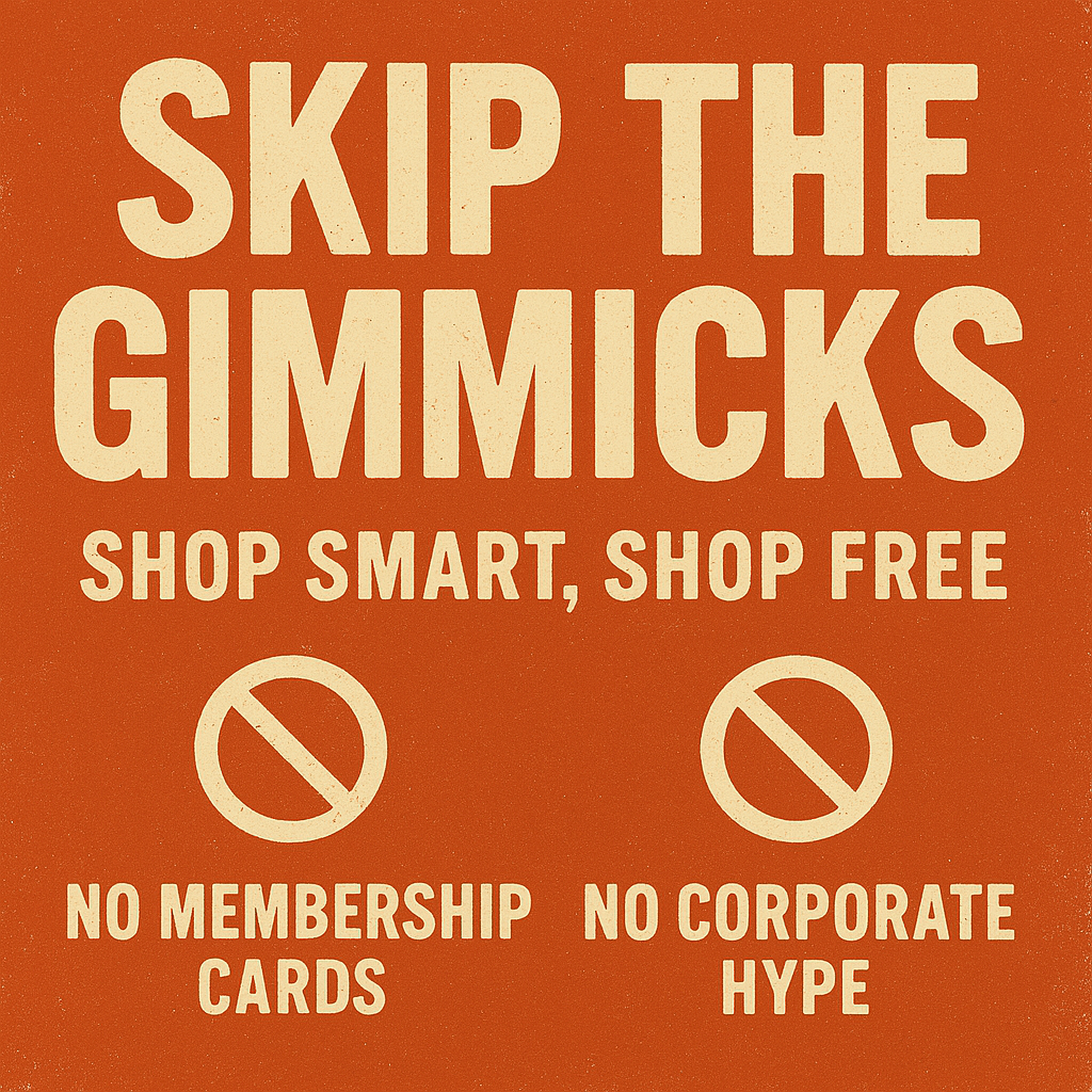 Ditch the Drama: Shop Smart, Skip the Gimmicks