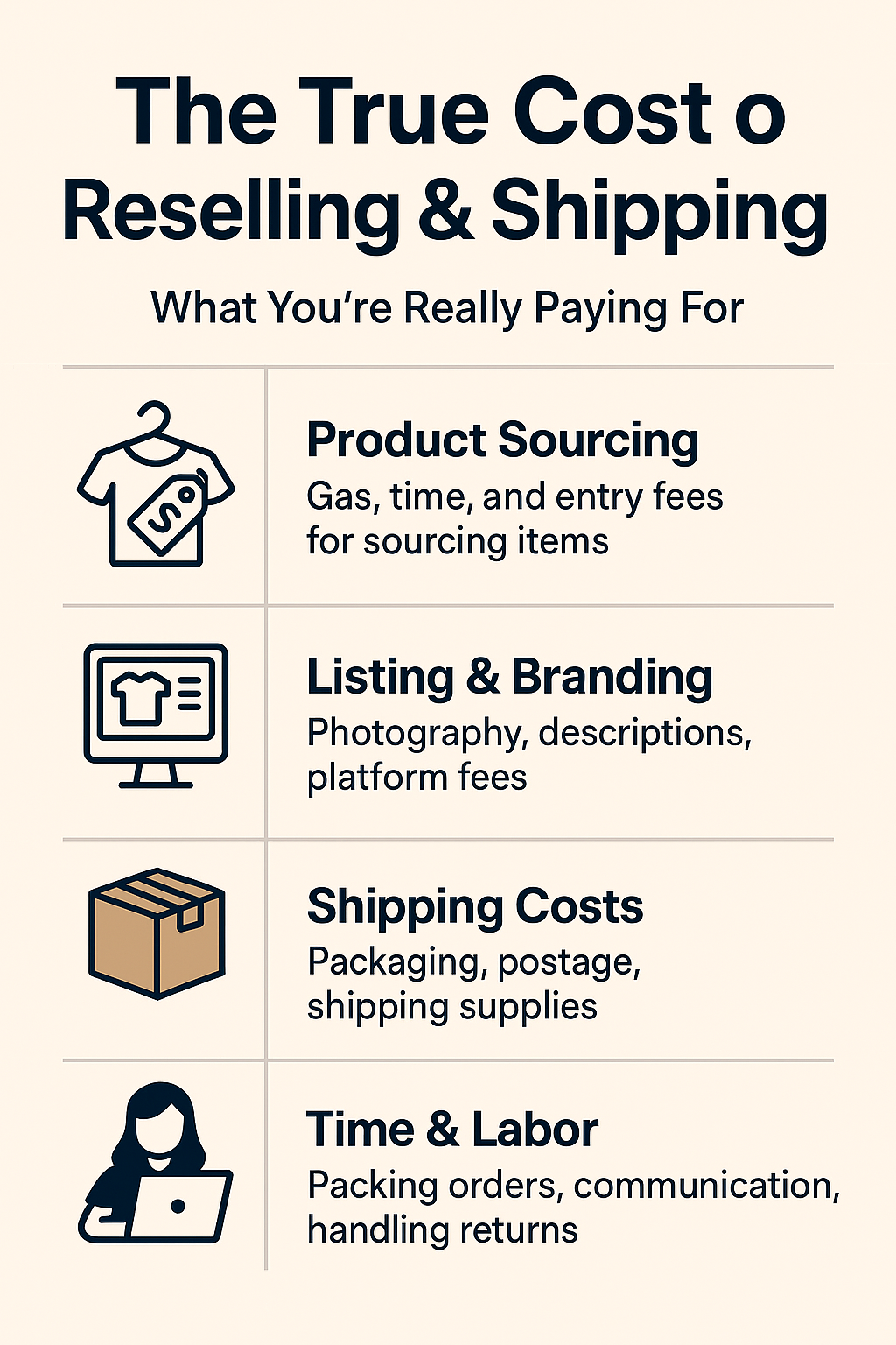 From Thrift to Doorstep: The Real Work Behind Every Sale