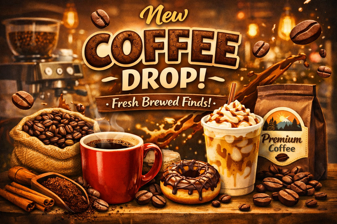 Fresh coffee beans ready to brew