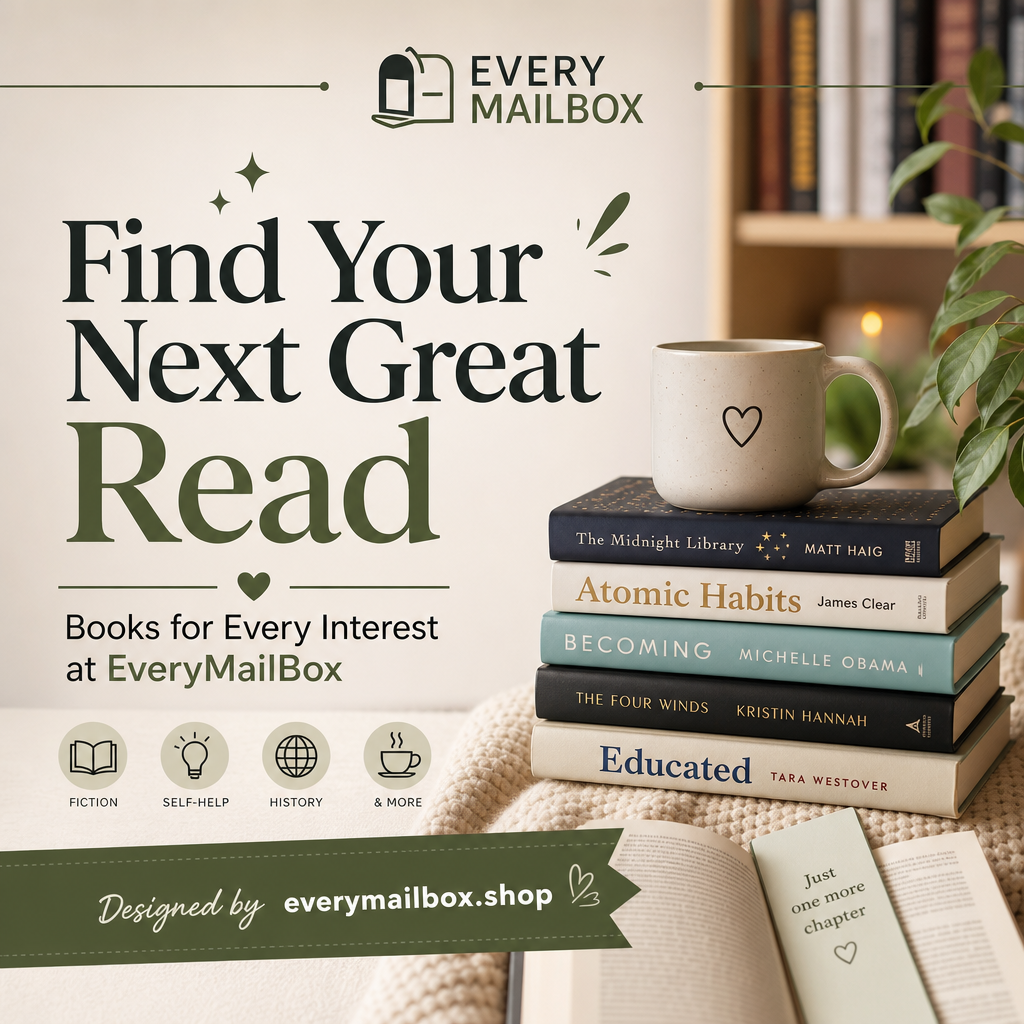 Affordable books collection — fiction, nonfiction, and more