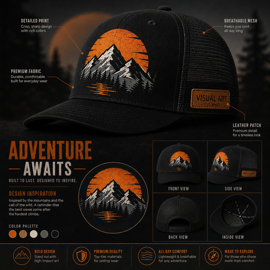 Upgraded print quality on hats, shirts, mugs, and posters from EveryMailBox