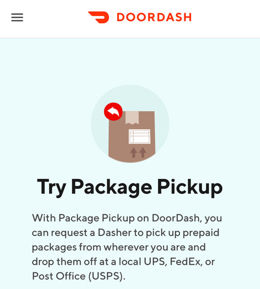 Enhancing Convenience: Partnering with DoorDash for Seamless Curbside Pick-up, Delivery, and Shipping