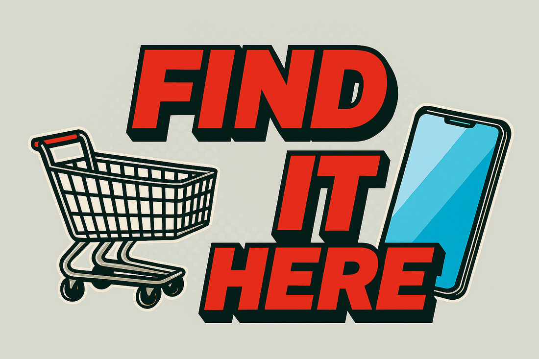 Smartphone with shopping cart icon, symbolizing mobile shopping and fast delivery from EveryMailbox.shop..
