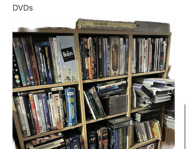 DVDs, VHS & Players