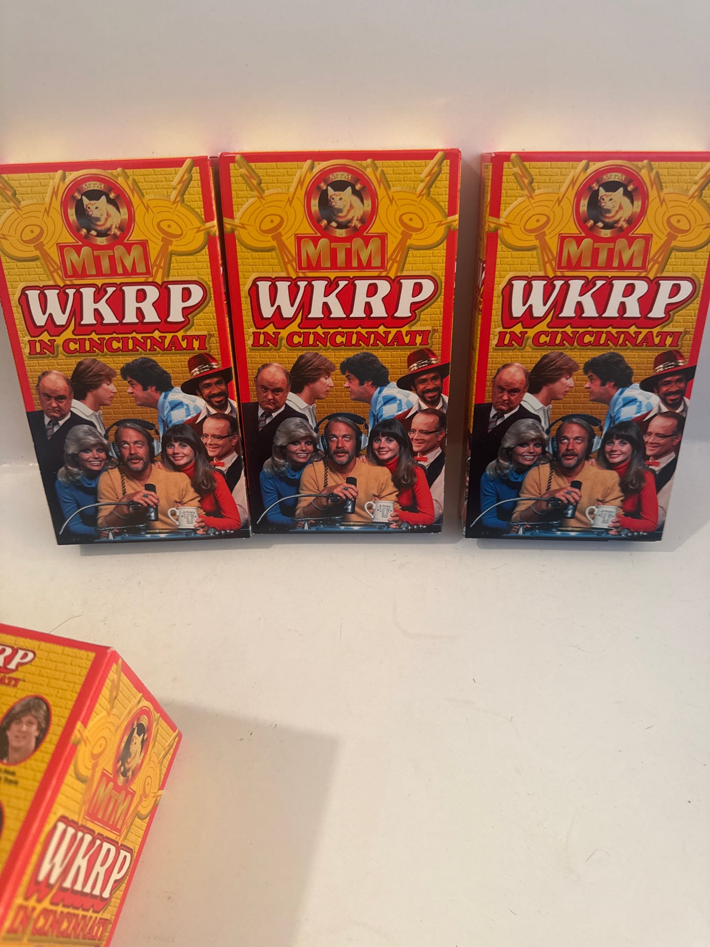 WKRP in Cincinnati Lot – 3 Tape Vintage Set vhs