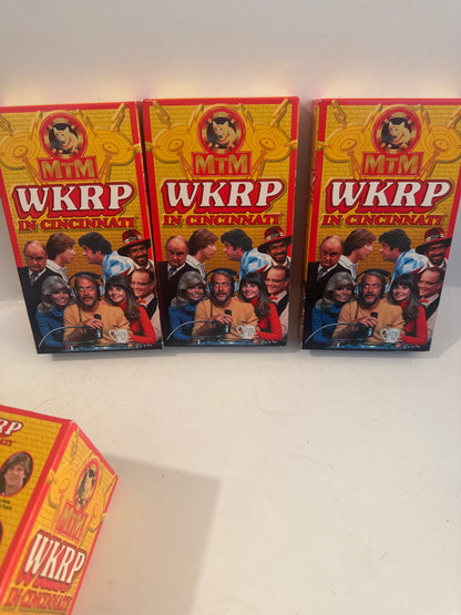 WKRP in Cincinnati Lot – 3 Tape Vintage Set vhs