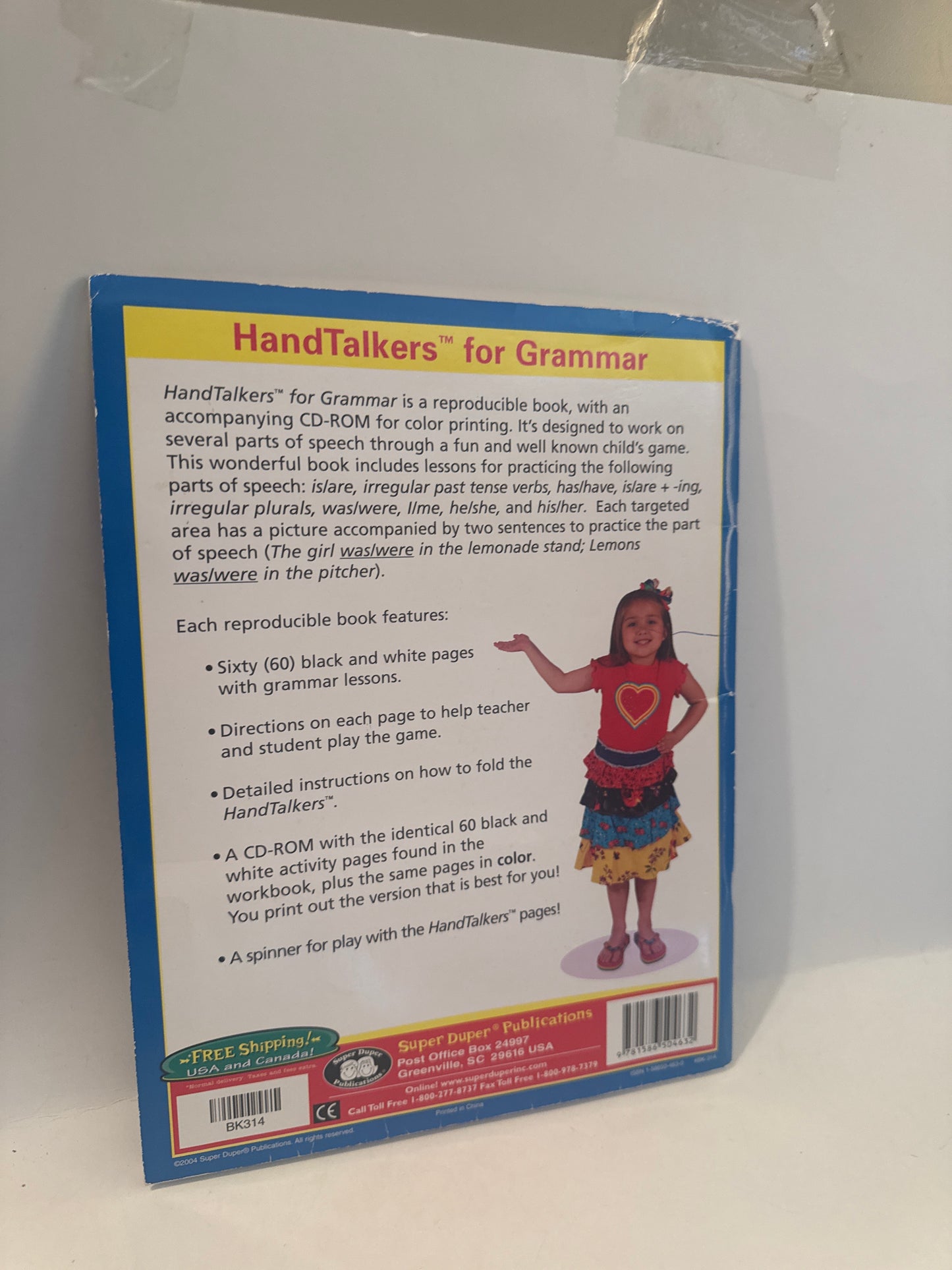 Grammar Games for Kids: Paper Fortune Teller Book