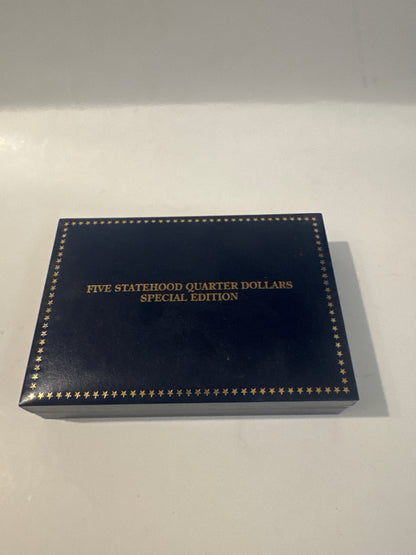 5-Statehood Dollar Coin Set – Special Hologram Collector’s Edition