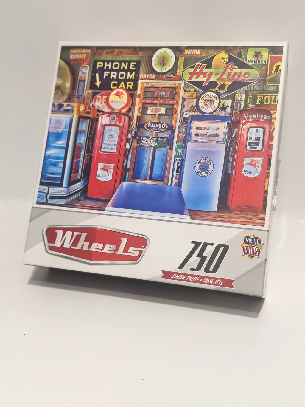 Master piece wheels Vintage Gas Station Puzzle
