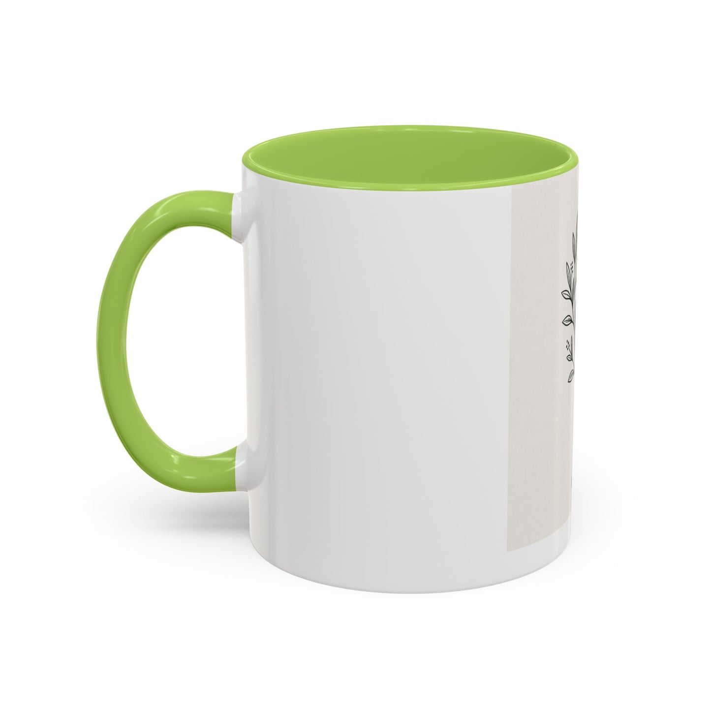 Keep Going Accent Coffee Mug — Inspirational Morning Mug with Sun & Mountains Design (11/15 oz)