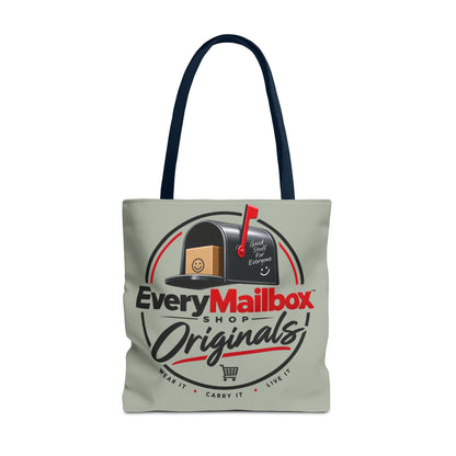 EveryMailbox Originals Logo Tote Bag – Mail Carrier & Delivery Enthusiast Canvas Tote