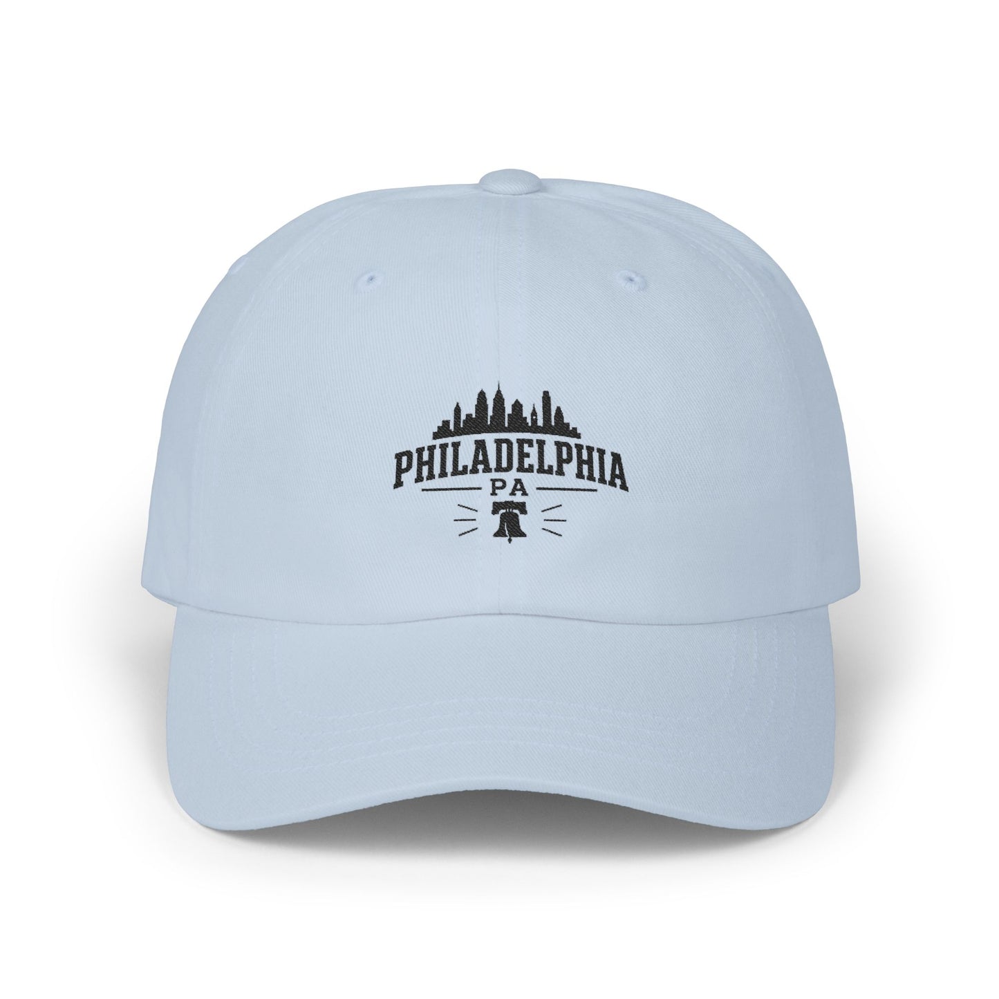 Philadelphia Skyline Dad Cap — Classic Philadelphia PA Baseball Hat