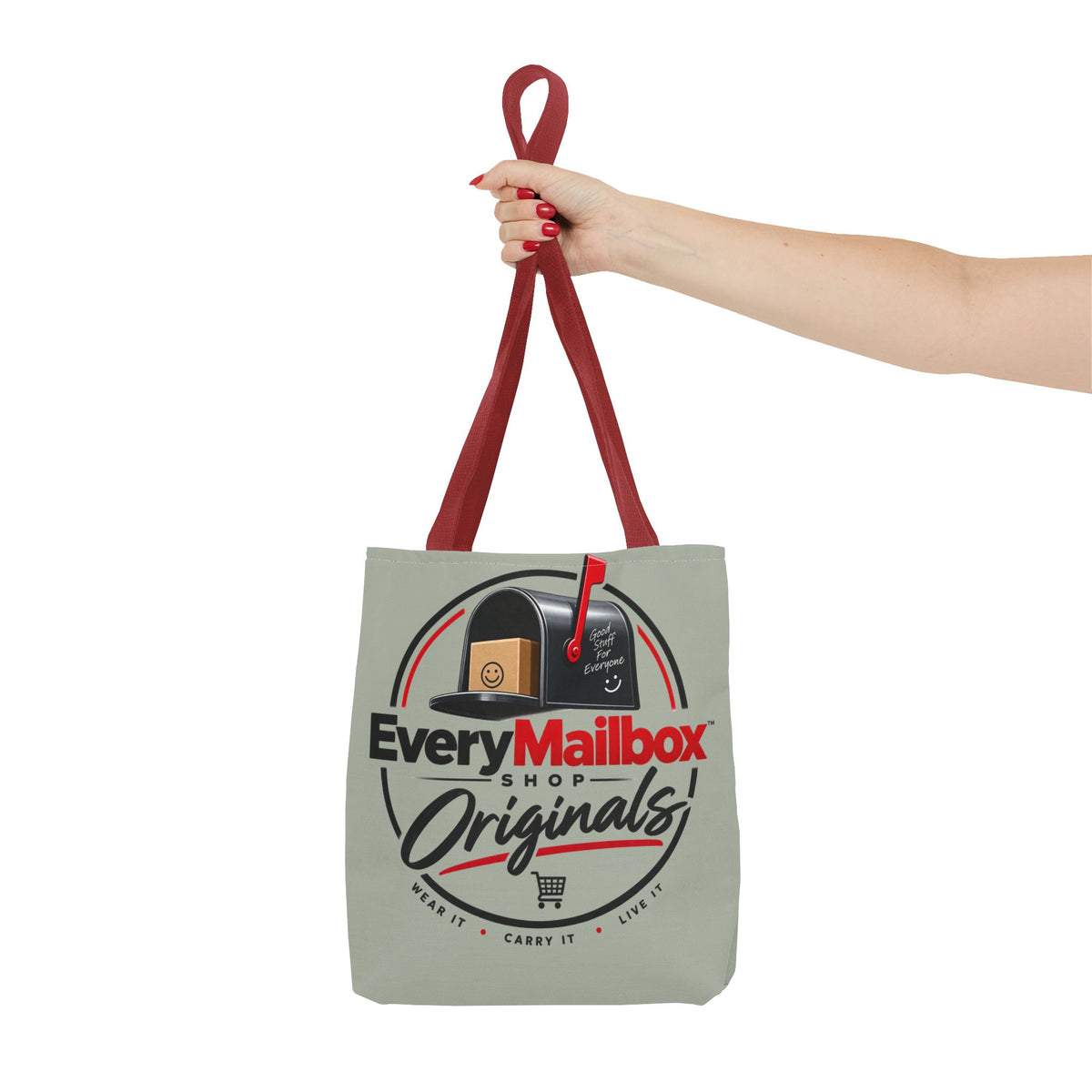 EveryMailbox Originals Logo Tote Bag – Mail Carrier & Delivery Enthusiast Canvas Tote