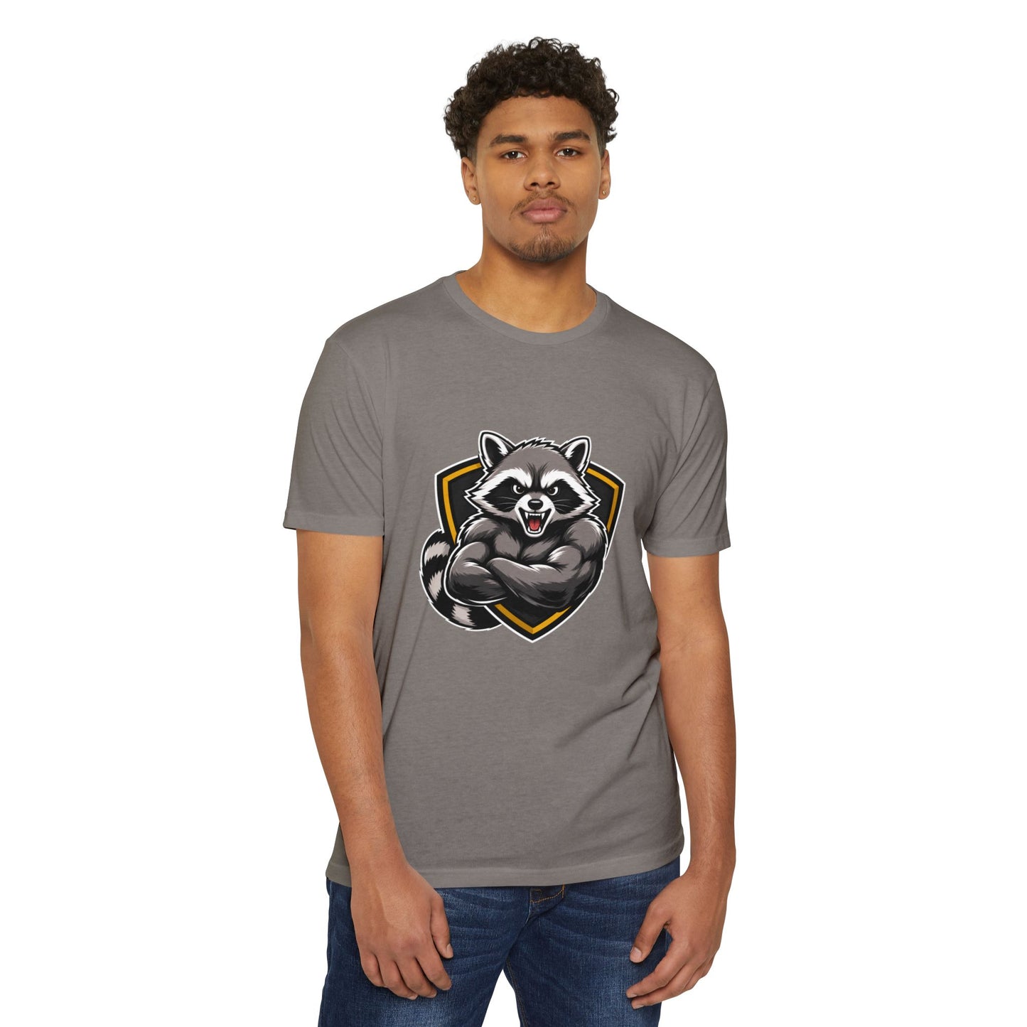 Ripped Raccoon Crest T-Shirt