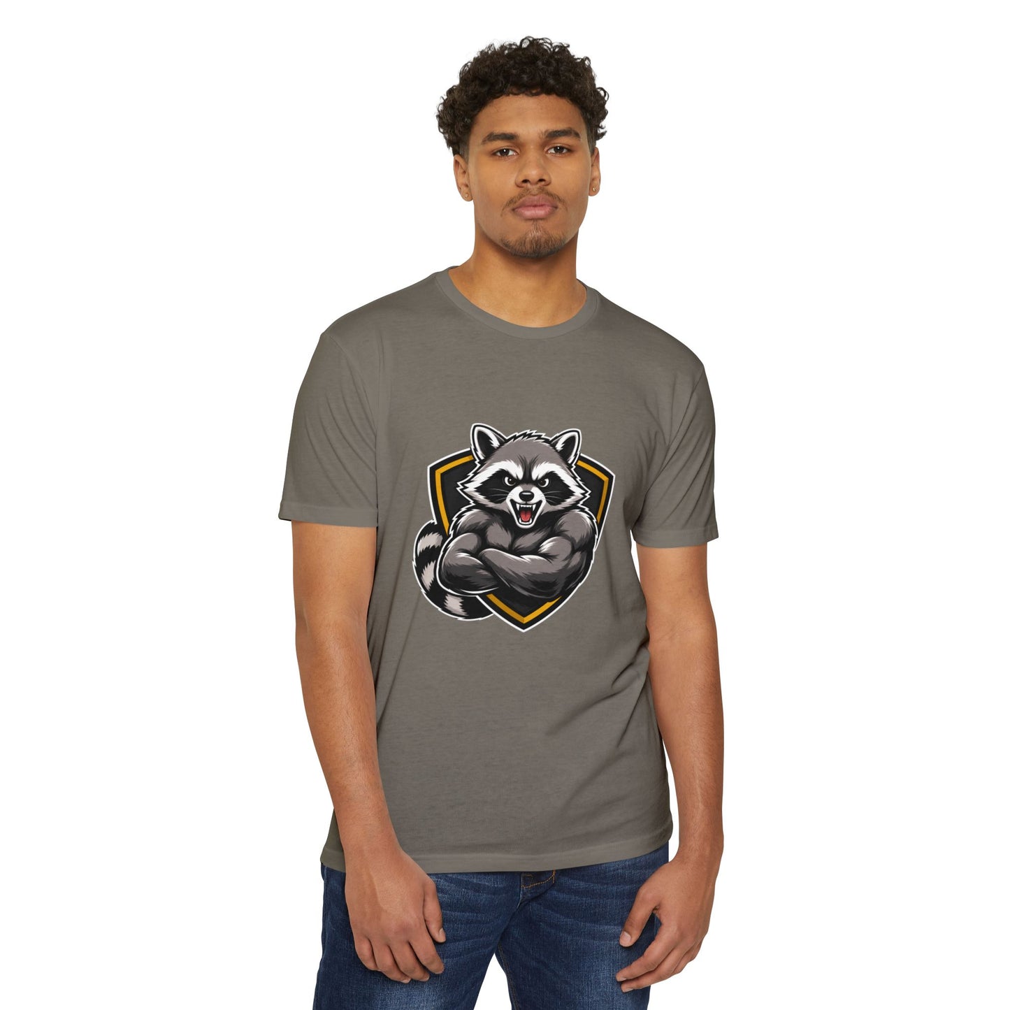 Ripped Raccoon Crest T-Shirt