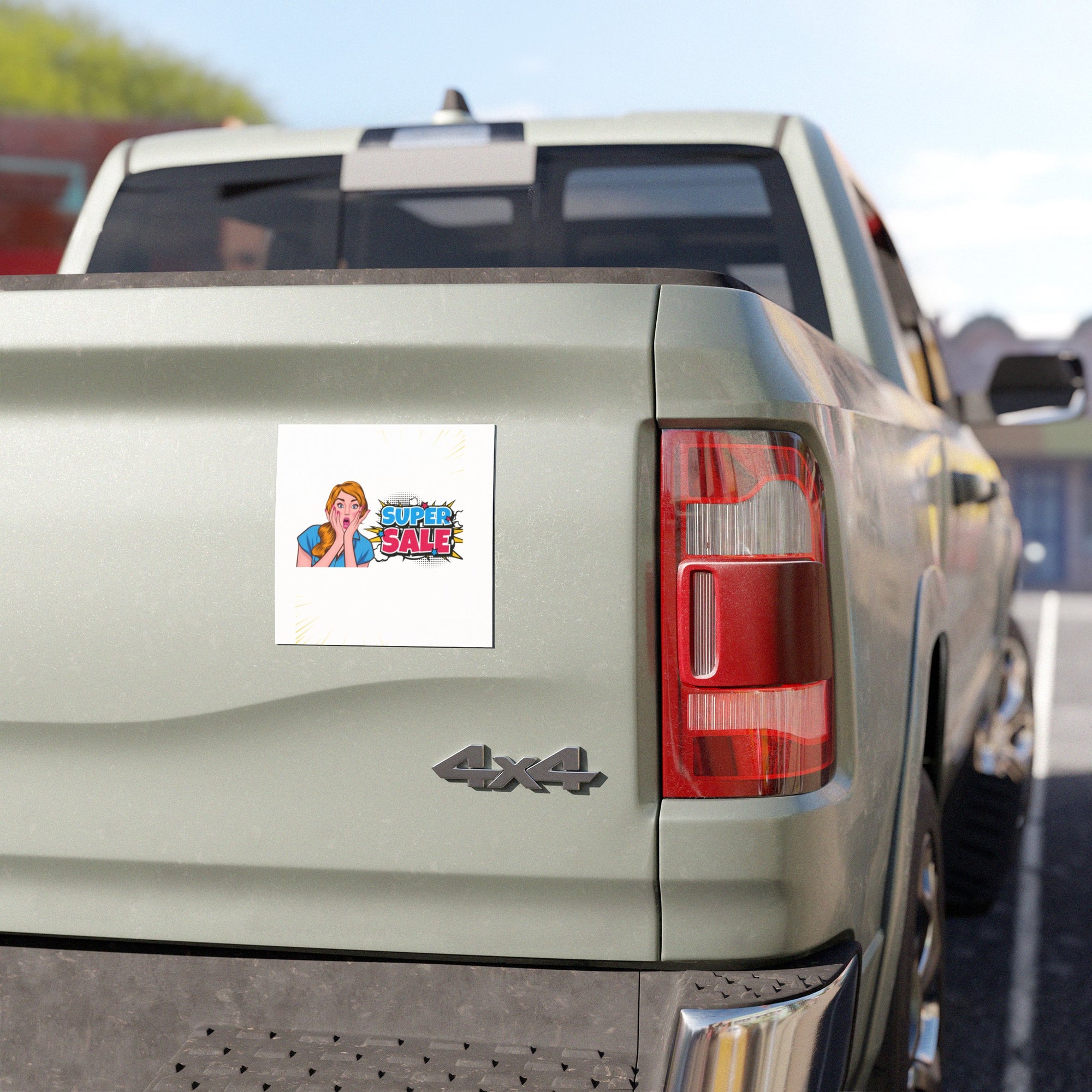 Woman super sale Car Magnets