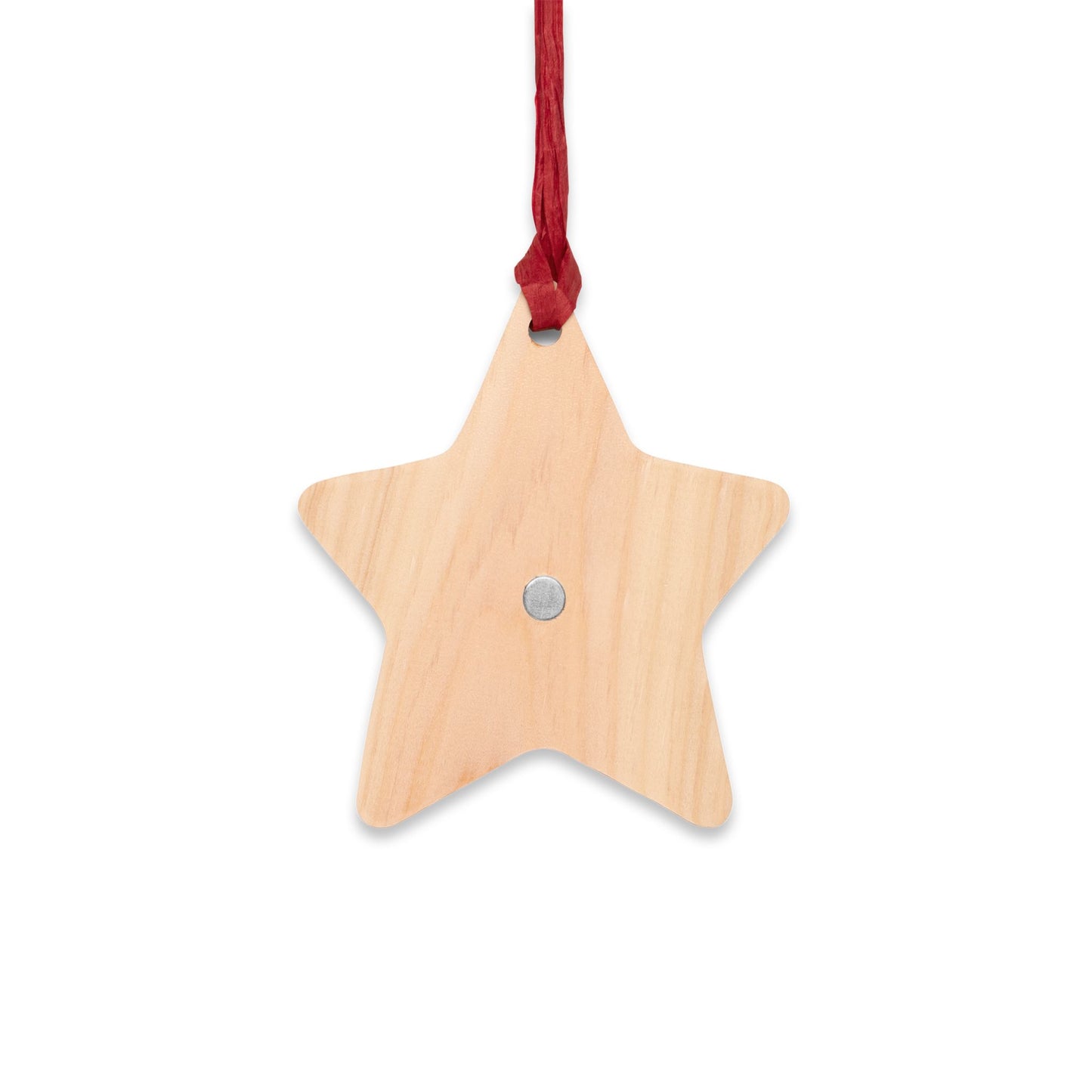 Mamacita Wooden Ornament | Rustic Rainbow Mom Gift