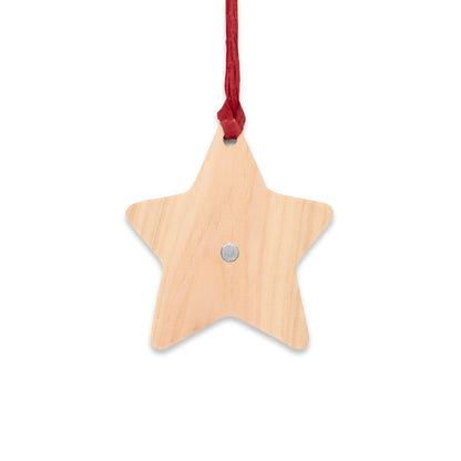 Mamacita Wooden Ornament | Rustic Rainbow Mom Gift