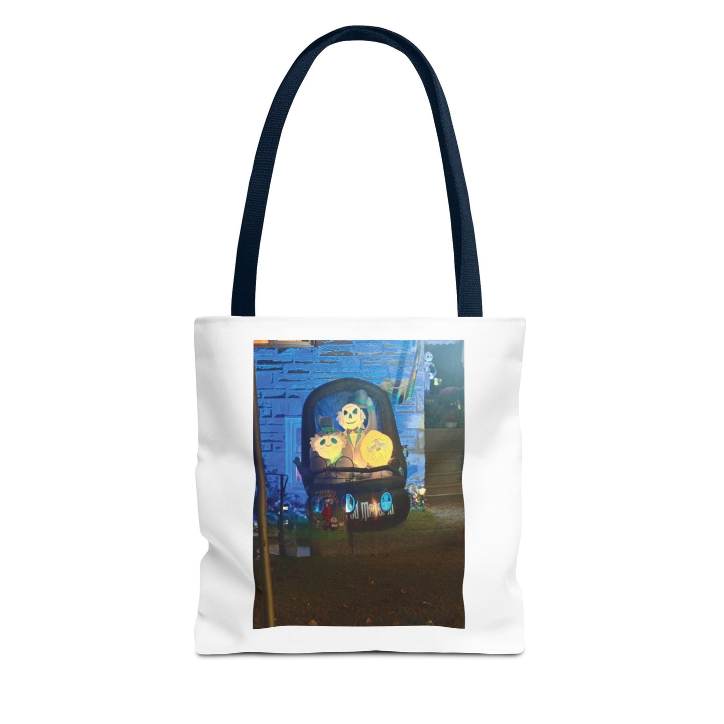 Haunted Mansion Hitchhiking Ghost inflatable halloweenTote Bag (AOP)