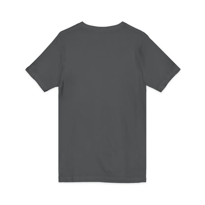 QR Code V‑Neck T‑Shirt with What’s This Graphic