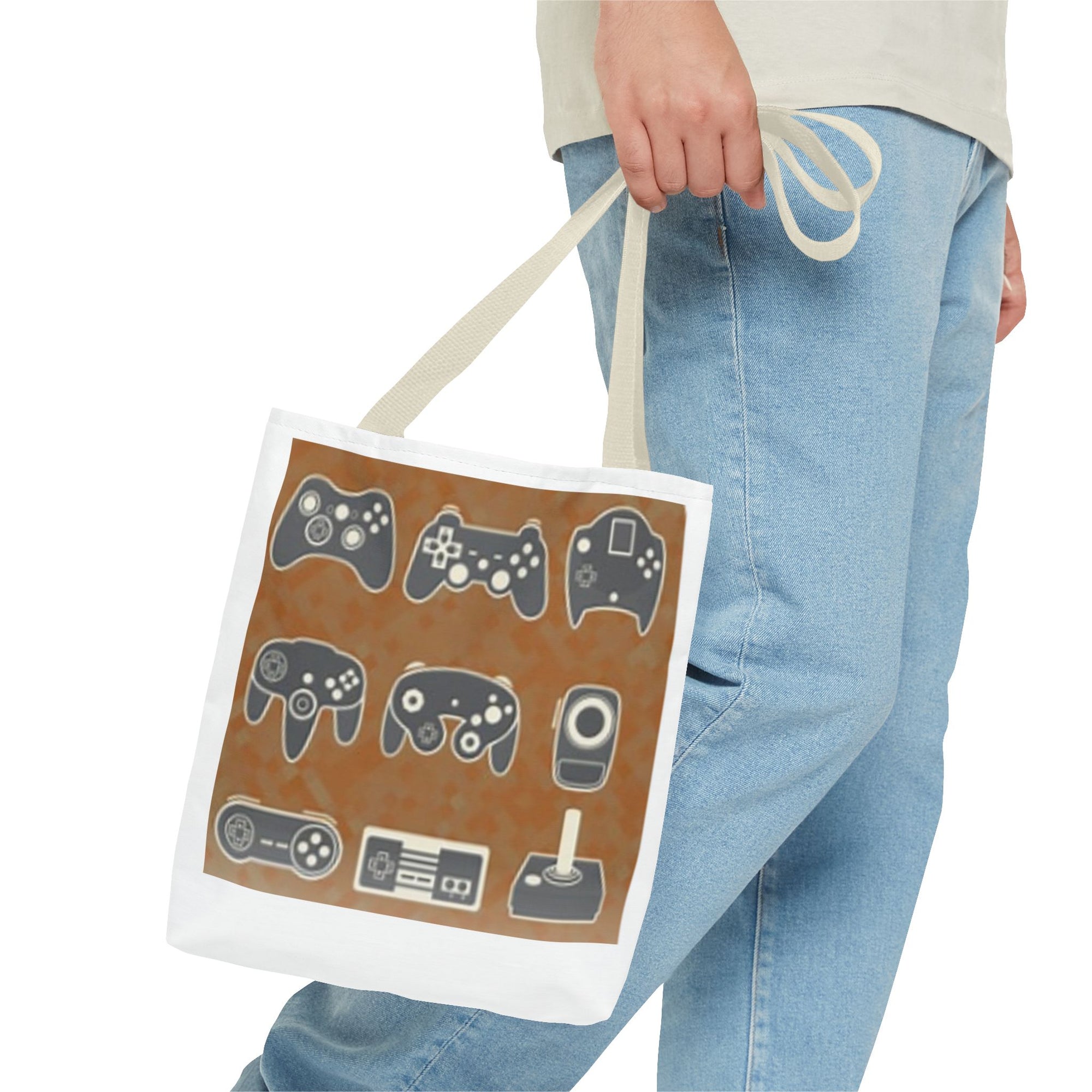 Retro Game Controller Tote Bag - Perfect for Gamers & Gaming Events