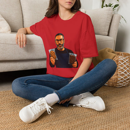 Money Man Graphic T-Shirt – Bold Wallet Portrait Tee for Men