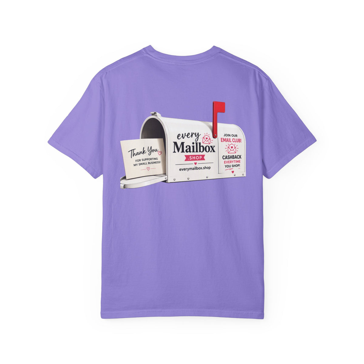 EveryMailbox.shop Logo T‑Shirt — Mailbox Graphic Tee